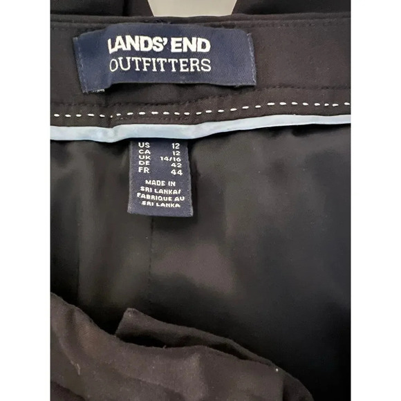 Land’s End,12, outfitters Wool blend lined stretch minimalist career Y2K pant - Picture 7 of 8